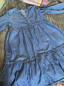 Cute Denim Look Top