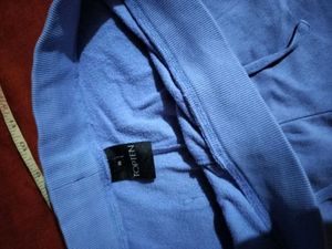 Blue Stretchable Trouser.