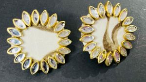 Fancy Party Wear Have Kunden Earrings