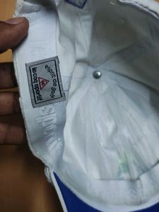 white le coq Baseball Cap with Logo