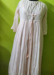 Baby Pink CHIKANKARI
