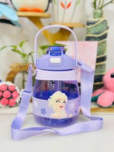 Mickey Mouse Water Bottle with Strap