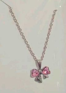 Dolphin &amp; Pink Necklace Combo Set