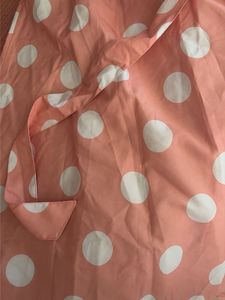 Chic Polka Dot Wrap Dress