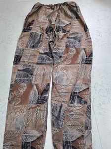 Comfy Leaf Print Sleep Shirt