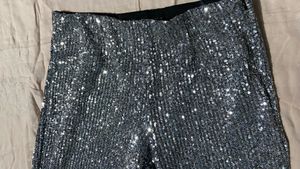 New ZARA Sparkling Sequin Pants