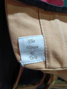The House of Tara Canvas Ethinic Backpack