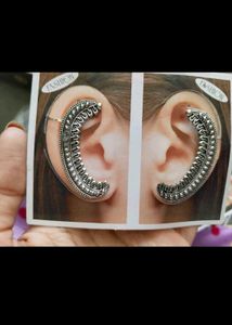 oxidised set + ring + earcuffs