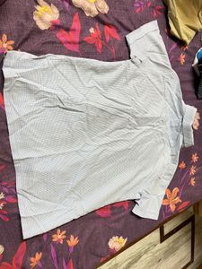 UNISEX Casual Checked Short Sleeve Shirt