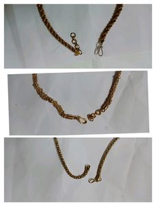 Set Of 3 Golden Chains