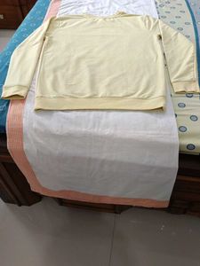 Yellow Graphic Sweatshirt