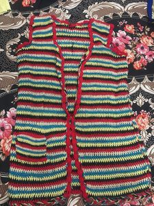 Handmade Crochet  Vest