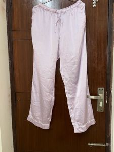 Satin Pajama Top - Lavender