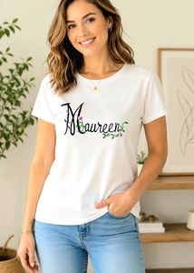 Maureen Floral Graphic Tee Size-36