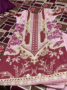 Elegant Pink Kurta Set with Dupatta