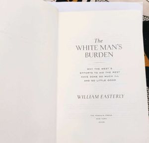 The WHITE MAN'S BURDEN BOOK
