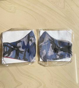 Camo Face Masks (Pack of 2)