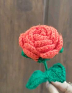 Handmade Crocheted Rose 🌹