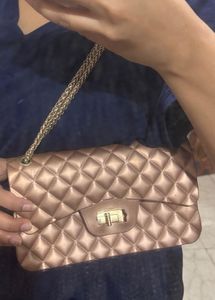 Rose Gold Party Wear Sling/hand Bag