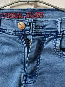Blue Wash Denim Jeans
