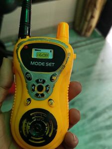 Yellow Walkie Talkie Toy