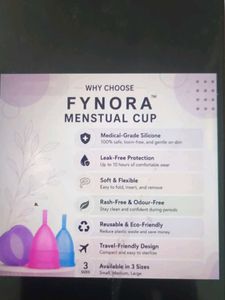 Fynora Reusable Menstrual Cup combo