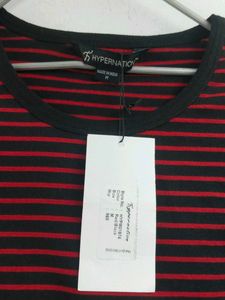 Men's Striped Long Sleeve Tunic Top