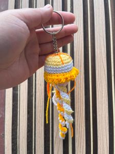 Crochet Jellyfish Keychain ( Any 1 )