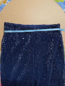 Sparkling Navy Blue Sequin Set