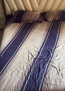 king Striped Bed Sheet Set