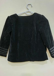 Kids Velvet Jacket 5-6 Years