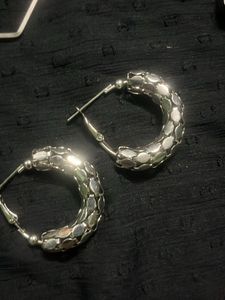 Set of 3 Unique Hoop Earrings