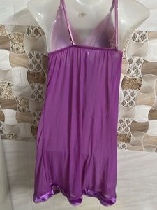 Purple Lace Nightgown