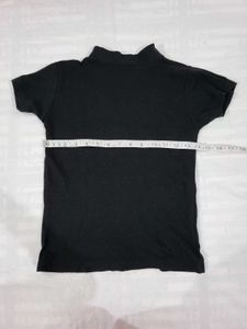 Classic Black Mock Neck Top