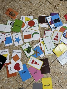 Flash Cards- Colors And Shapes