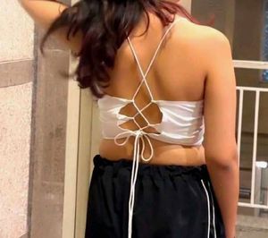 backless white corset top