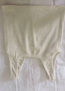 Ribbed Cream Tank Top
