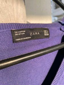 Cozy Purple Knit Sweater