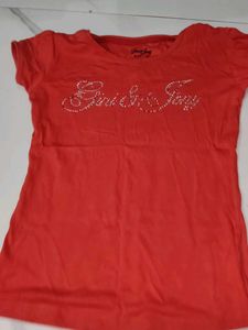 Sparkly Red Graphic Tee