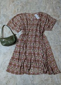 Pretty Floral Print Kaftan Top🎀✨