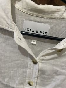 White Button-Up Shirt