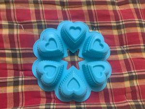 Heart Shaped Silicone Baking Mold