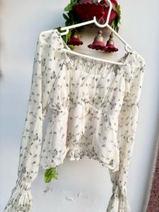 vintage cottage core top