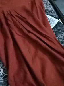 Stylish short top with semi patiala suit