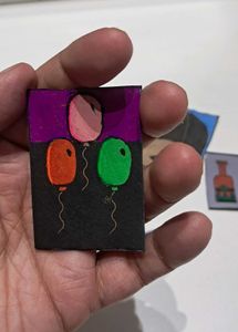 Handpainted Stickers (Set Of 10)
