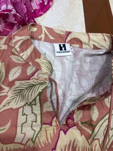 beautiful printed coord set