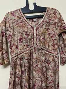 Floral Print Maxi Dress