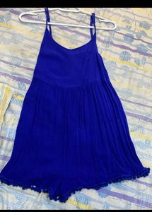 Vibrant Blue Jumpsuit