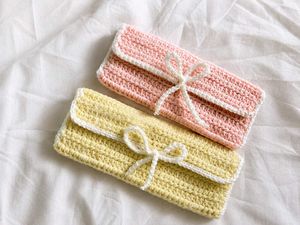 Handmade Crochet Clutch (any 1)