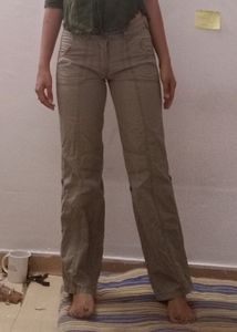 Khaki Grey Cargo Pant